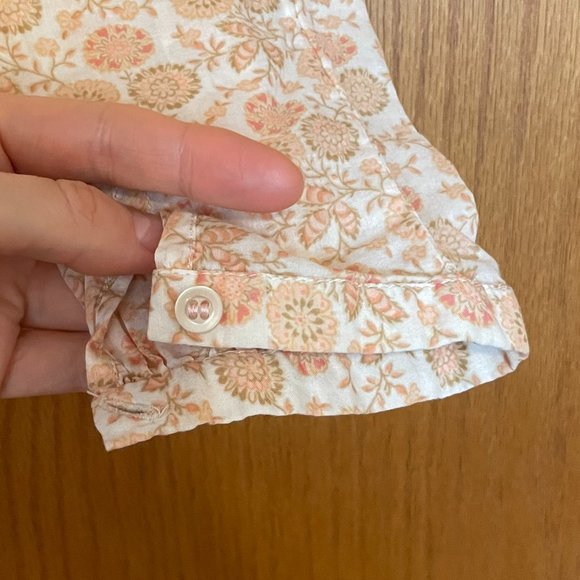 Isabel Marant-style floral 100% cotton blouse - Picture 5 of 11